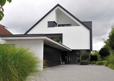 neubau modernes einfamilienhaus